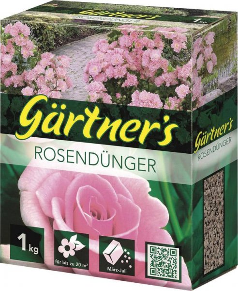 Gärtners Rosendünger 1 kg, org.-mineral.