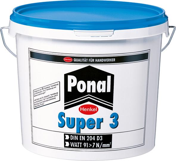 Ponal Wasserfest Holzleim Super 3 10kg (F)