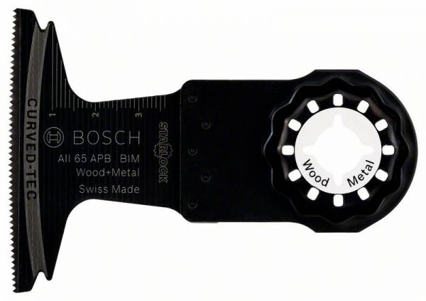 Bosch BIM Tauchsägeblatt AII 65 APB, Wood and Metal 40 x 65 mm