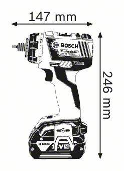 Bosch Cordless trapano GSR 18V-CE FC2 con SDS registrazione solista modello  06019E1109