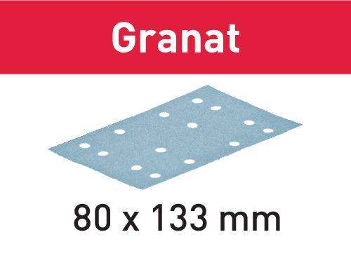 Festool Schleifstreifen STF 80x133 P120 GR/10 Granat 497129