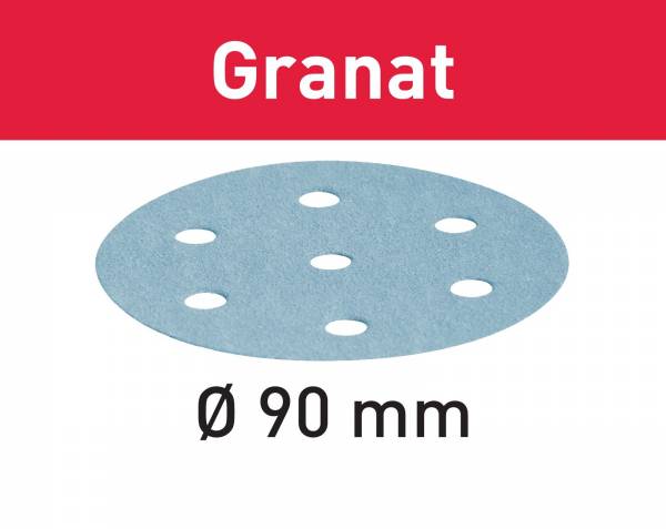 Festool Schleifscheibe Granat STF D90/6 P40-P500 GR/50 AUSWAHL