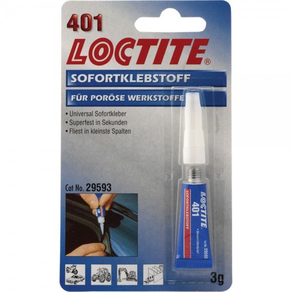 Sofortklebstoff flüssig 5g Loctite 401