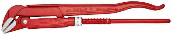 KNIPEX 83 20 015 Rohrzange 45° 430 mm rot pulverbeschichtet