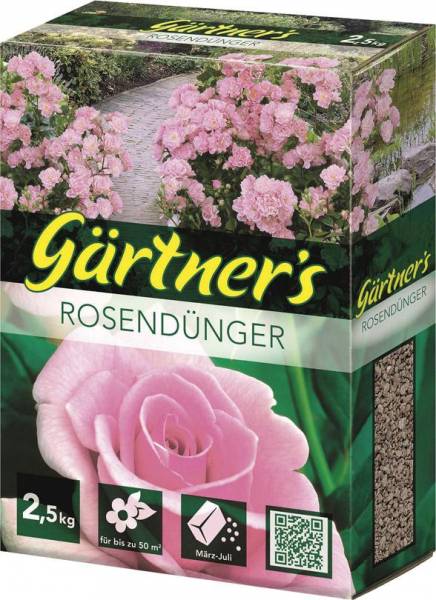 Rosendünger 2,5 kg, org.-mineral.