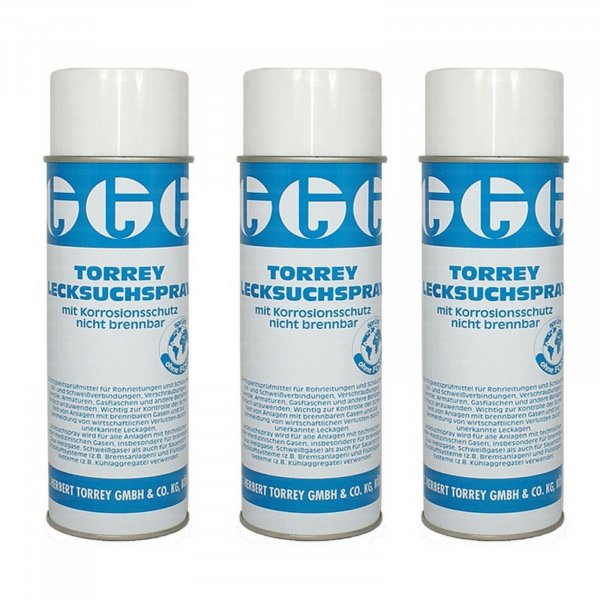 Torrey 3x Lecksuchspray 400 ml