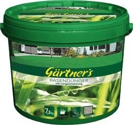Gärtners Rasendünger 7,5 kg mit Langzeitwirkung