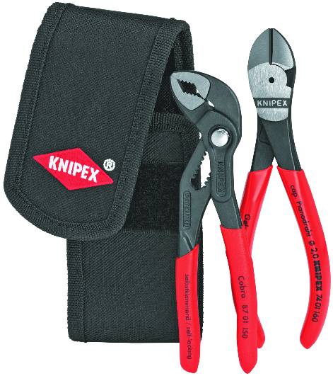 KNIPEX 00 20 72 V02 Mini-Zangenset in Werkzeuggürteltasche 320 mm