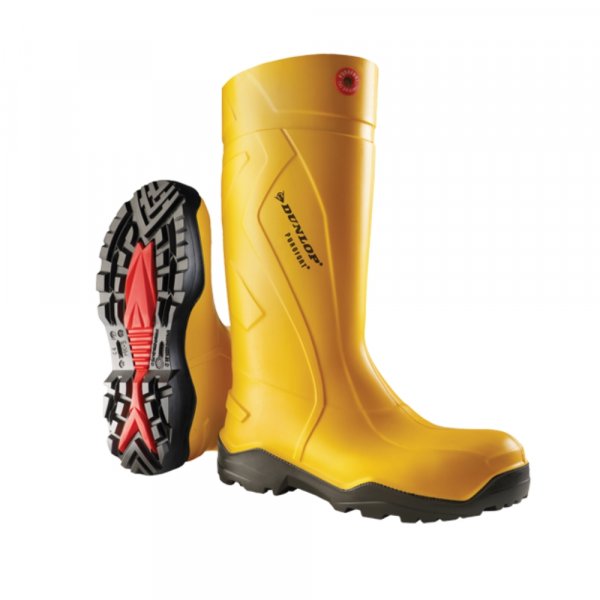 Dunlop Sicherheitsstiefel Purofort+ full safety S5 gelb