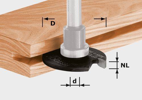 Festool Scheibennutfräser HW D40x5 491060