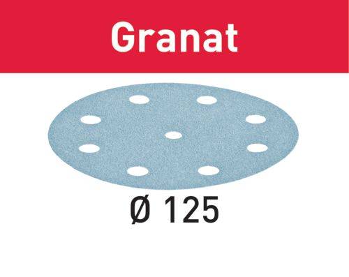 Festool Schleifscheibe STF D125/8 P120 GR/10 Granat 497148