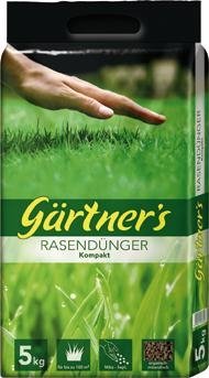 Gärtners Rasendünger mit Sofort- u. Langzeitwirkung, 5 kg
