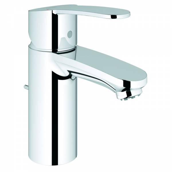 GROHE EH-WT-Batterie Eurostyle C 33561 Niederdruck Zugstangen-Abl.-grt. chrom