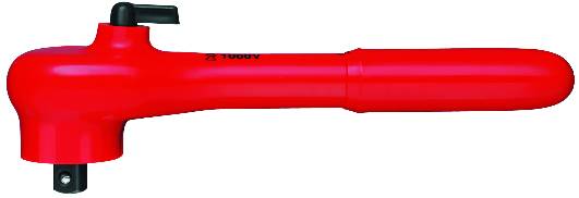 KNIPEX 98 31 umschaltknarre mit Außenvierkant 3/8" 190 mm