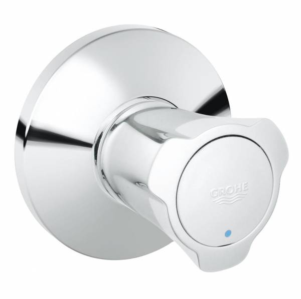 GROHE UP-Ventil Oberbau Costa 19854 Mark. blau Einbautiefe 10-35 mm chrom