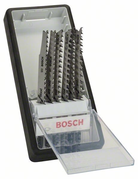 BOSCH STICHSÄGEBLATT-SET ROBUST LINE WOOD EXPERT, 6-TEILIG