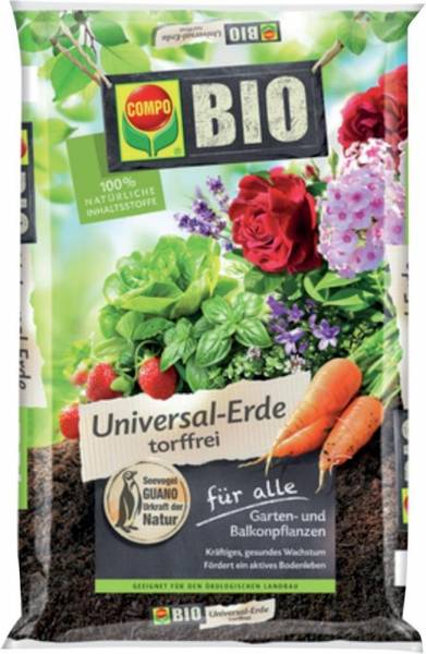 Bio Universal-Erde 40 l torffrei, Compo