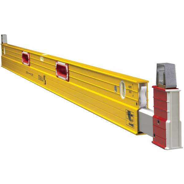 Stabila Teleskop-Wasserwaage Type 106 T mit Abstandhaltern 17708 183-315 cm