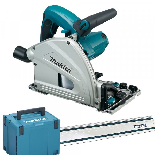 Makita Tauchsäge mit Schiene SP6000J1 1300 Watt im MAKPAC