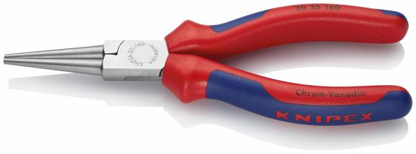 KNIPEX 30 35 160 Langbeckzange 160 mm verchromt mit Mehrkomponenten-Hüllen