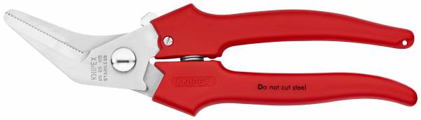 KNIPEX 95 05 185 Kombischere 185 mm mit Kunststoff umspritzt poliert