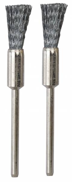 PROXXON Pinselbürsten Stahl, 8 mm, 2 Stück 28951