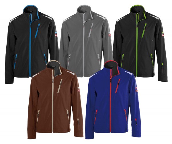 FORTIS Herren Softshell-Jacke Softshelljacke Performance twenty four 24