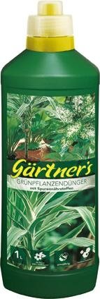 Gärtners Grünpflanzendünger mit Spurenelementen 1 Liter 9291