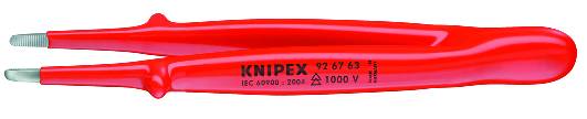 KNIPEX 92 67 63 Präzisions-Pinzette isoliert 145 mm