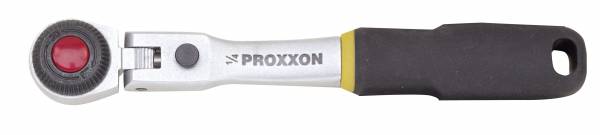 PROXXON Standard-Ratsche 1/4" mit flexiblem Kopf 23074