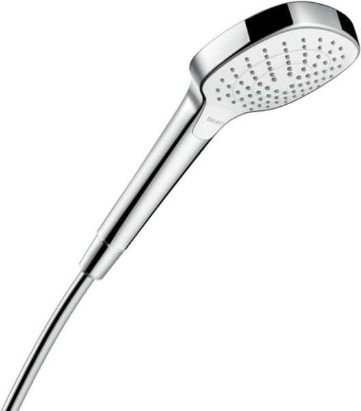 Hansgrohe Handbrause Croma Select E Vario 110 3jet Weiß/Chrom 26812400