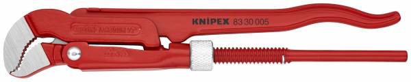 KNIPEX 83 30 005 Rohrzange S-Maul 245 mm rot pulverbeschichtet