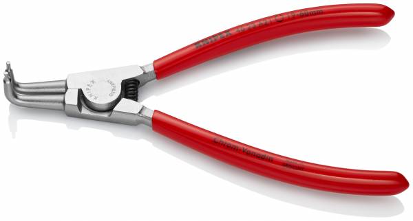 KNIPEX 46 23 A31 Sicherungsringzange für Außenringe auf Wellen 200 mm verchromt mit Kunststoff überz