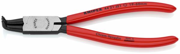 KNIPEX 44 21 J41 SB Sicherungsringzange für Innenringe in Bohrungen 300 mm schwarz atramentiert mit