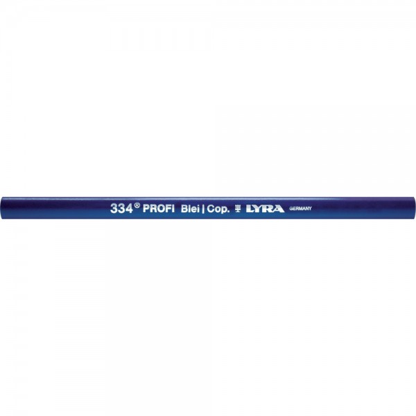 Blei-Kopierstift 334 oval blau 24cm Lyra