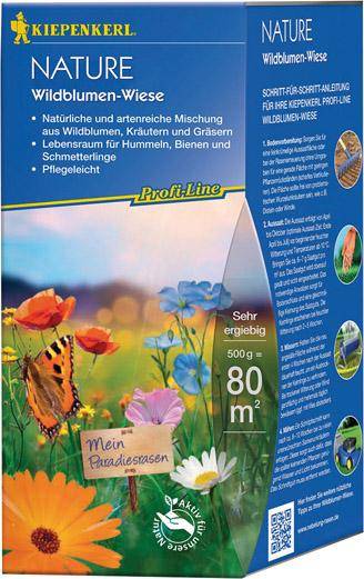 Rasensamen Wildblumen-Wiese 0,5 kg Profi-Line Nature Kiepenkerl