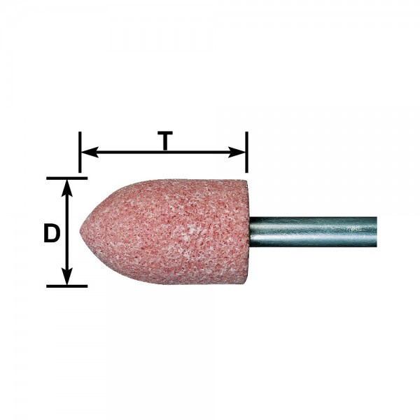 Schleifstift SP 0510 6 AR 60 O 5V Pferd