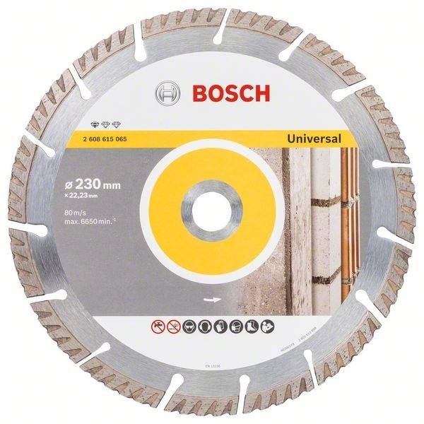 Bosch Diamanttrennscheibe Standard for Universal, 230x22,23 mm 2608615065