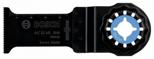 Bosch BIM Tauchsägeblatt AIZ 32 AB, Metal, 32 x 50 mm