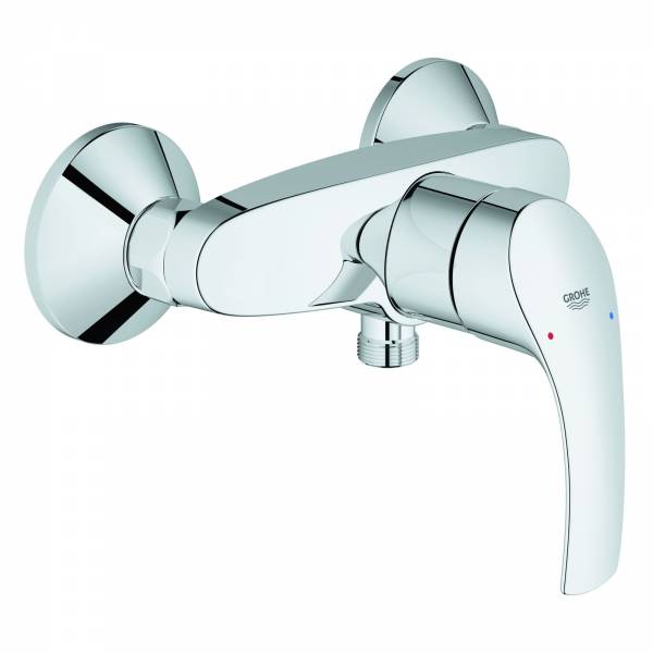 GROHE EH-Brausebatterie Eurosmart 33555 Wandmontage eigensicher chrom