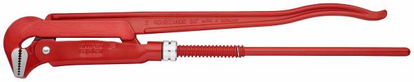 KNIPEX 83 10 020 Rohrzange 90° 560 mm rot pulverbeschichtet