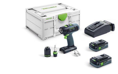 Festool Akku-Bohrschrauber T 18+3 HPC 4,0 I-Plus 576446