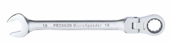 PROXXON MicroSpeeder mit Gelenk, 8 - 24 mm, ringseitig selbsthemmendes Gelenk, Abwinkeln bis 90°