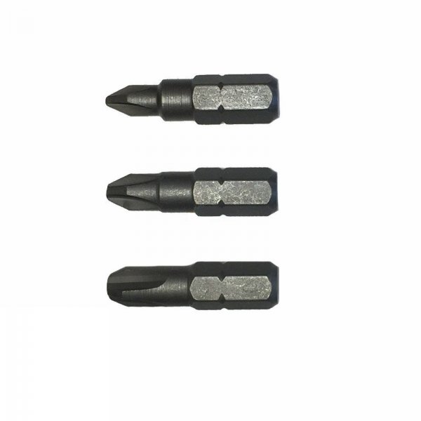 Circum Standard-Bit SB Satz PHZ 1-2-3x25mm 3tlg.