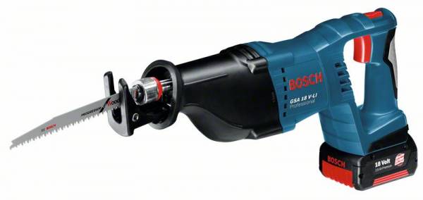 Bosch Akku-Säbelsäge GSA 18 V-LI, Solo Version 060164J000