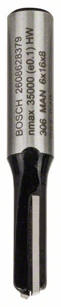 Bosch Nutfräser 8 mm Durchmesser D1 6 mm Länge 16 mm G 48 mm Fräser
