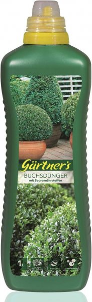 Gärtners Buchsdünger mit Spurenelemente, 1 l