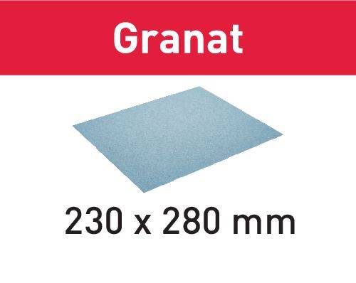 Festool Schleifpapier 230x280 P60 GR/10 Granat 201257