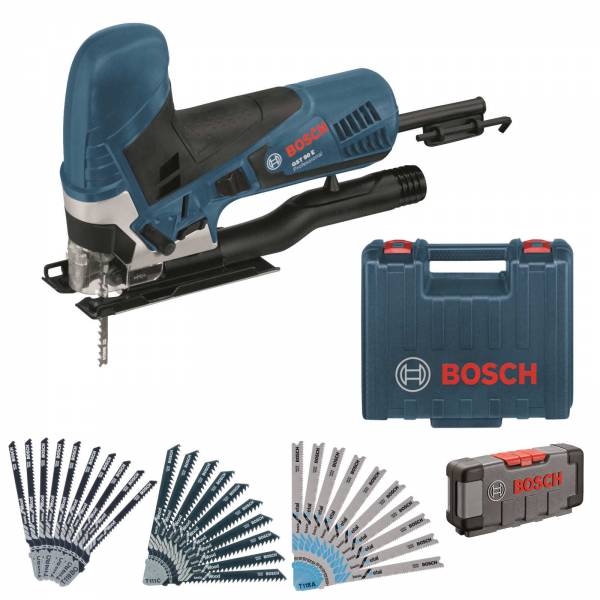 Bosch Stichsage 650w Gst 90 E Im Koffer Inkl 30tlg