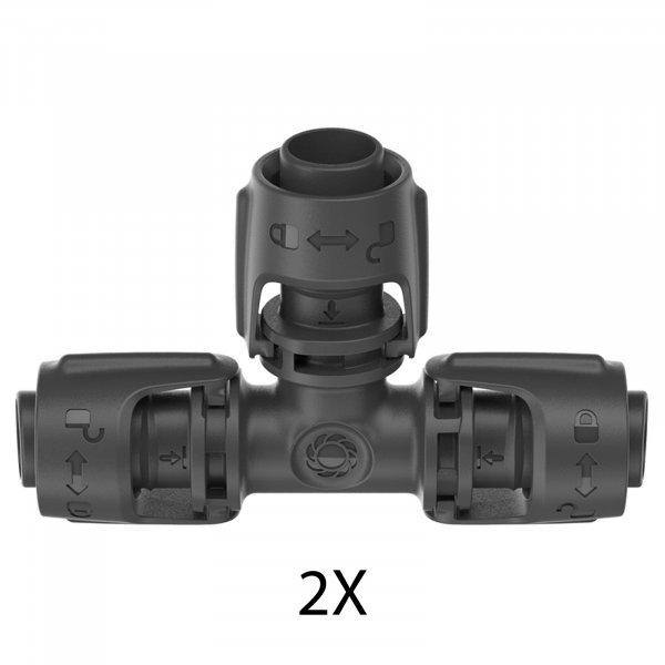 Gardena MDS T-Stück 13 mm (1/2") - Inhalt: 2 St 13201